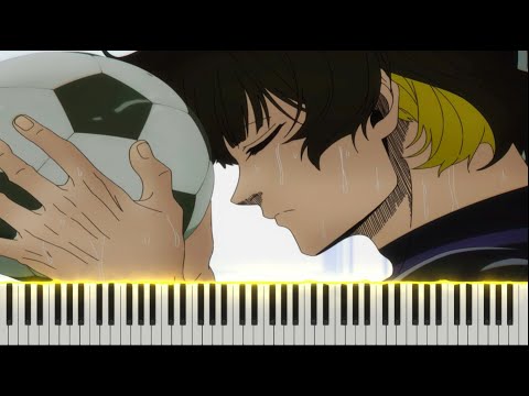 Blue Lock Episode 19 OST - He's the Monster [Piano Tutorial + sheet]