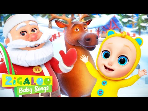 Jingle Bells with Zigaloo Baby Songs and Nursery Rhymes - Christmas Songs for Kids