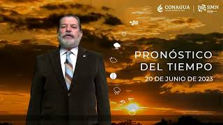 20 de junio de 2023 Pronóstico del Tiempo 18h