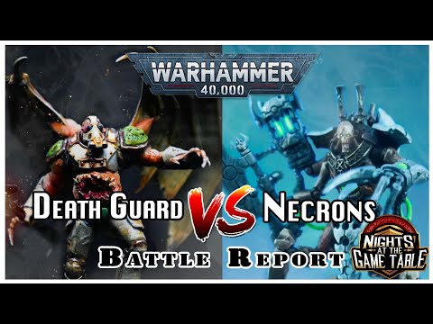 Chaos Comes Undone in Warhammer 40k Battle Report - Death Guard Vs Necrons