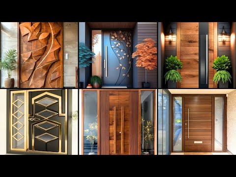 Wood door trends / Custom door design #moderndoors #wooddoor