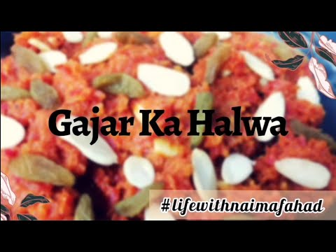 Gajar ka Halwa with a miracle ingredient with Life with Naima Fahad ❤️ #wintersspecial #gajarhalwa