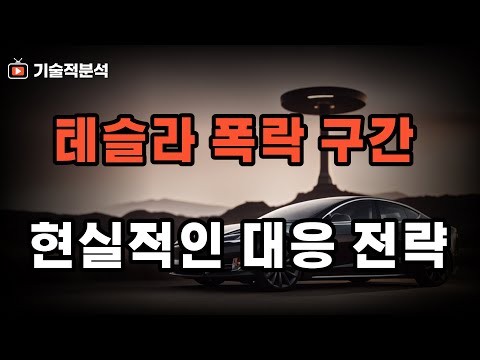 테슬라 SOXL TQQQ 폭락 구간 진입 ｜패닉 금지 현실적으로 대응하세요!