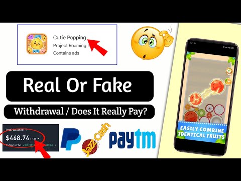 Cutie Popping Real Or Fake - Cutie Popping Withdrawal - Cutie Popping Game Review