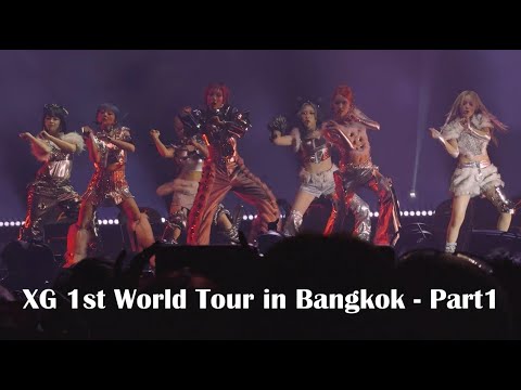 XG in Bangkok Part1-2 (4K60fps) - 1st WORLD TOUR - GRL GVNG, Tippy Toes