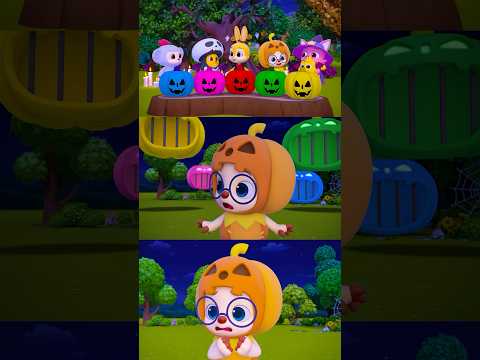 🎃 Colorful Five Pumpkin Prisons (Jeni & Hogi ver.) #Hogi #Halloween #shorts