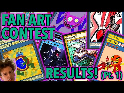 Fan Art Contest Results Part 1 (Chaos Galaxy TCG New Set!)