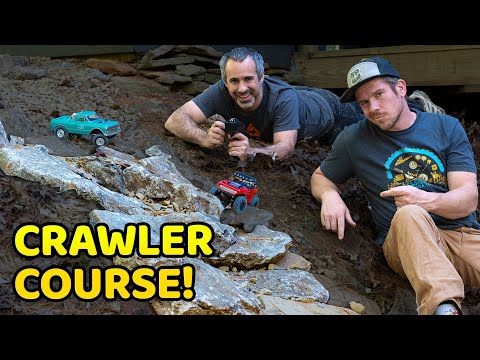 Building a Crawler Course for the Ranger Station! Who knew fixing drainage could be so fun?