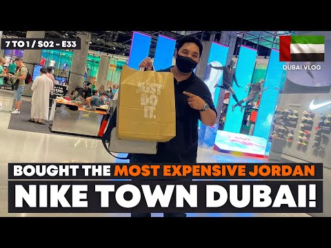 DUBAI VLOG 1: Sneaker Shopping at Nike Town, Dubai Mall!