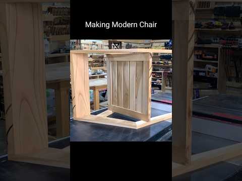 Zelkova Chair Build Part 5: Assembling and Finishing the Seat #Shorts