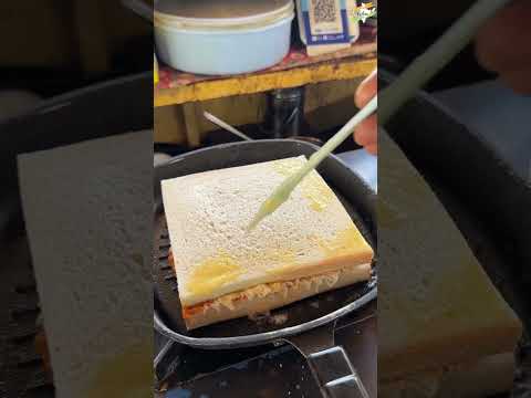 Stamp wale Sandwich in Jodhpur #grilledsandwich #jodhpurfood #youtubeshorts