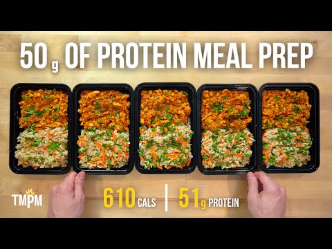 This Easy Ground Chicken Curry Meal Prep Took me Only 40 Minutes to Complete