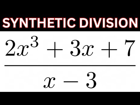 Synthetic Division Example with Missing Powers of x