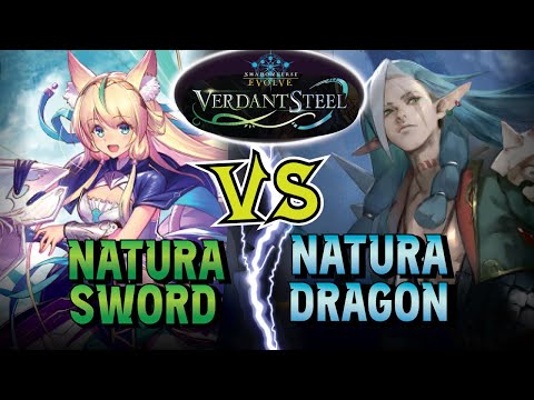 NATURA KNOCKOUTS! | Natura Sword vs Natura Dragon | Shadowverse Evolve Gameplay