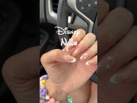 Disney Nails 💅🏻 bc they were pretty bad 😩🥲🤣 #shortsfeed