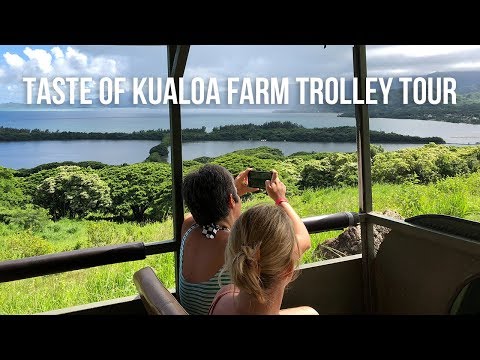 Taste of Kualoa Farm Trolley Tour