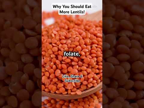 Why You Should Eat More Lentils! #food #lentilsrecipe  #facts  #healthylifestyle #fitness