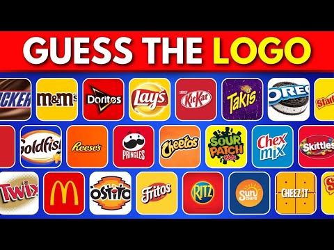 Guess The Snack Logo in 2 Seconds | 120 Famous Logos 🍔🍫 Logo Quiz 2025