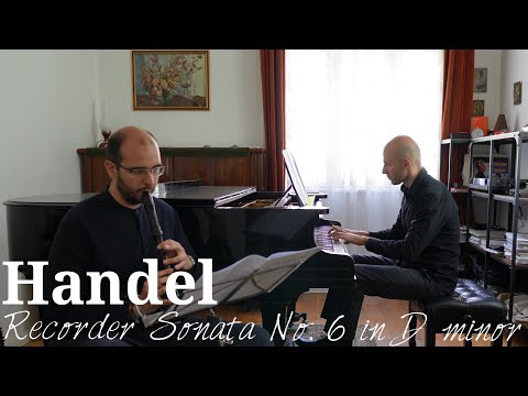 Handel - Recorder Sonata in D minor