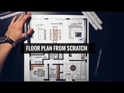 HOW TO MAKE A FLOOR PLAN FOR INTERIOR DESIGN | floor plan process