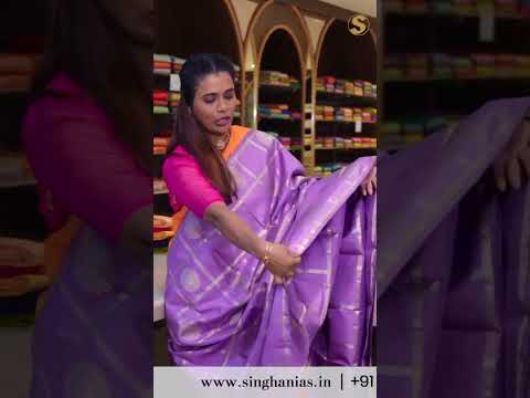 Antic Zaari Kanjivram Sarees | SINGHANIAS | Ph:9133233310