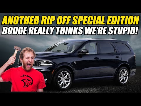 DODGE IS CLEANING OUT THE CLOSET! ANOTHER SPECIAL EDITION RIP OFF!