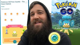 Go Fest 2022 Seattle Collection Challenge Complete Playthrough! (Pokemon GO)