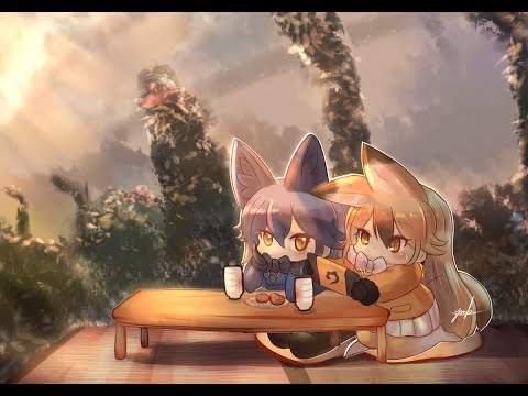 けものフレンズ  Speedpaint  (#kemono_friends#kemonofriends#けものフレンズ #動物朋友#北狐#キタキツネ#銀狐#ギンギツネ)