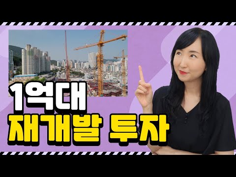 1억대 재개발 투자 가능하다. #부속토지 #도로부지 입주권