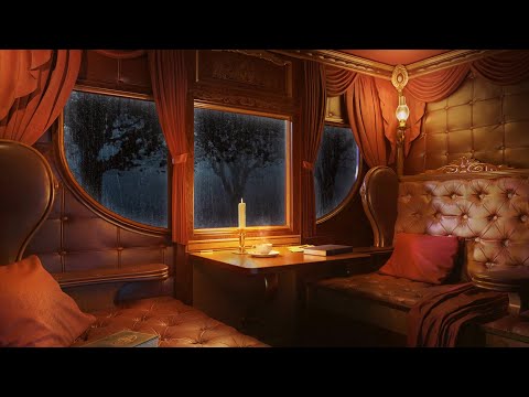 Carriage Ambience - Carriage Ride Through the Forest During Rainstorm