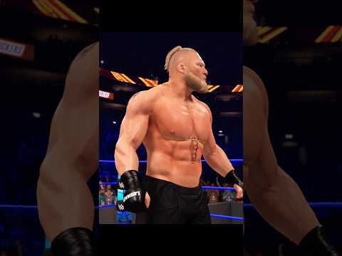 ANGRY Brock Lesnar Knocks Out Seth Rollins - WWE 2K23 #shorts #ytshorts