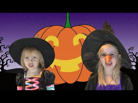 'Halloween' Head, Shoulders, Knees, and Toes (speeding up) - Children's Song