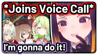 Ina really likes to troll the EN Girls when there's an open VC 【Hololive EN】