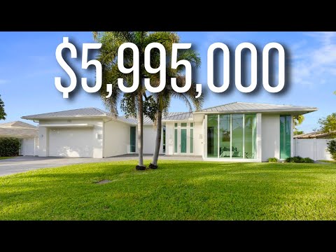 LIVE Florida House Tour $5,995,000 on the Water!