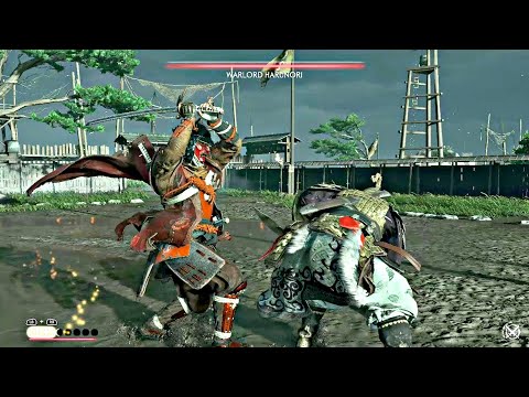 Warlord Harunoro Boss fight no damage | ghost of Tsushima