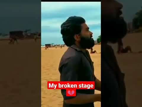 My broken stage on beach she left her💔#breakup #shorts #sadstatus #sadsong #tamilshorts #trending