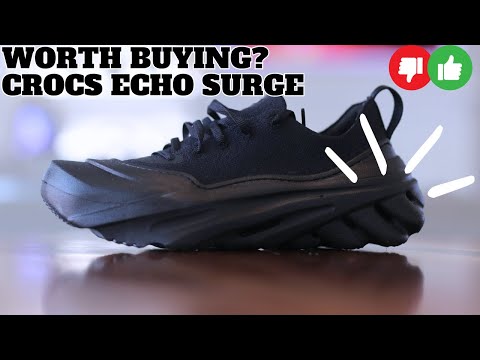 Worth Buying? New Crocs Echo Surge Sneaker Review!