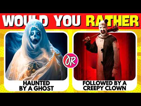 Would You Rather? Halloween Edition 👻🎃😱 | Random Quizzes