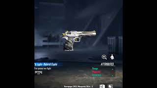 Desert eagle hybrid explosion skin free fire  |Rampage event 4.0 event items|Rampage event 2022| #ff