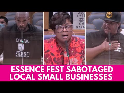 FED UP Residents CONFRONT City as Essence Fest SABOTAGE Small New Orleans Businesses with SHUTDOWNS