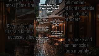 Home Safety Tips Everyone Should Know #shorts #homesafety #safetytips #homeprotection