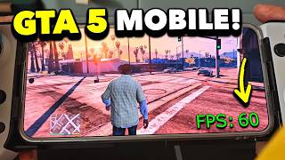 GTA 5 ON ANDROID AT 60 FPS! FULL GAMEPLAY MAX GRAPHICS! (GTA 5 MOBILE)