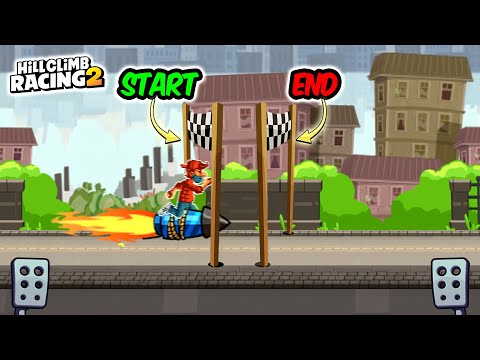 Hill Climb Racing 2 SHORTEST DRAG RACE Part 2 - Start Boost Edition 🚀