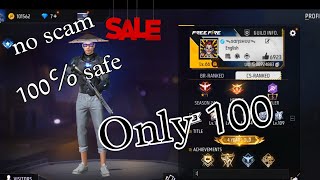 my id for sell only 100 rs 🥺😞 Free Fire id Sell Low Price 😱💸||FF id Sell 🛒Low Price ma id🤯💸|