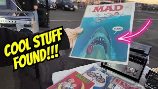 SNATCHING UP PILES of RETRO Collectibles at the FLEA MARKET!