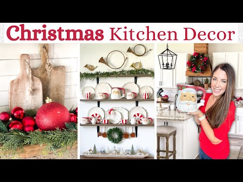 CHRISTMAS DECORATE WITH ME 2022🎄 Part 2 | Christmas Kitchen Decor, Hot Cocoa Bar, Christmas Village