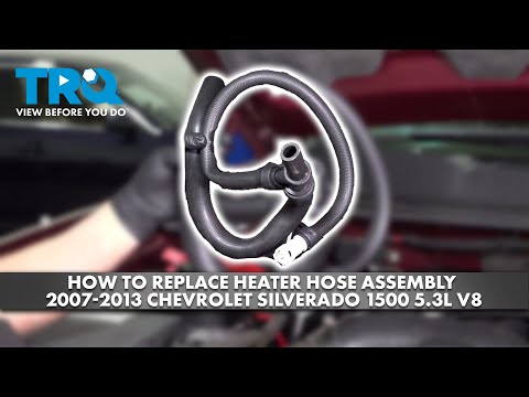 How to Replace Heater Hose Assembly 2007-2013 Chevrolet Silverado 1500 5.3L V8