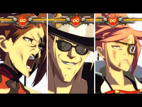 【例のアレ】刺激的絶命拳 全キャラセリフまとめ - Guilty Gear Xrd Rev2 - Stimulating Fists of Annihilation Translation