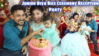 Junior Diya Rice Ceremony Reception Party 🥰🥰 @JuniorDiya00