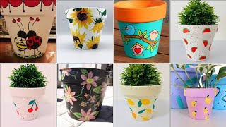 Beautiful Clay pot painting/Clay pot painting ideas/Clay pot painting Designs